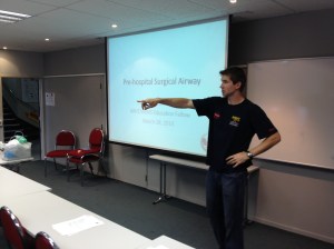 No better way to encourage participation than some pointing and asking people directly! (not my finest picture during a lecture...)