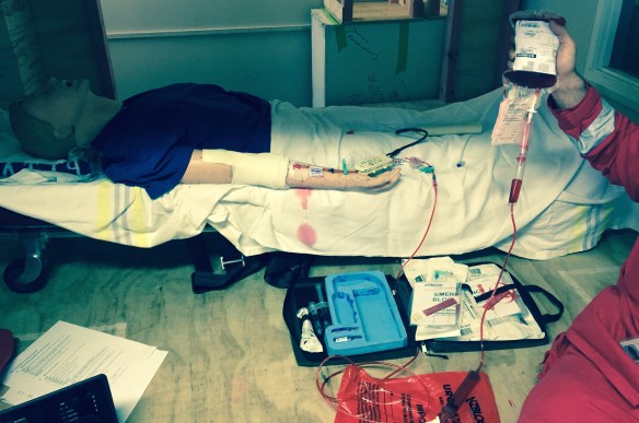 Early testing in Clinical Simulation Lab (AW169 mock-up)